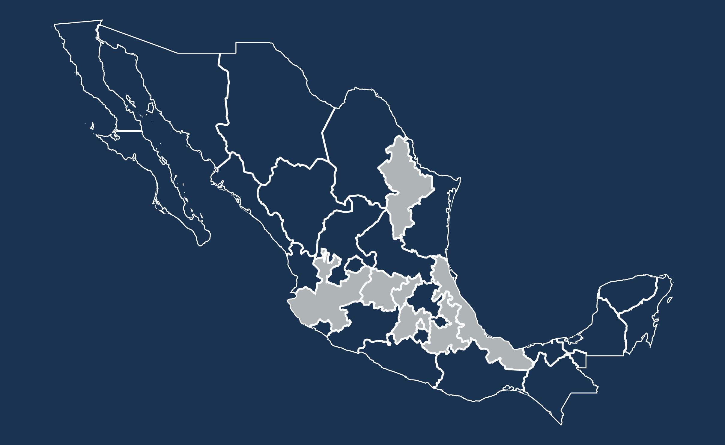 Mapa del robo en ruta